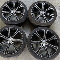 ※11/30以降掲載取り下げ！在庫全処分セール※【TH-015】ホイール+タイヤセット☆225/40R18☆18x8J 5穴/42/PCD114.3