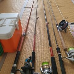 釣り道具、釣り竿