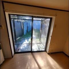 アルミサッシ、網戸、ガラス、枠、げき