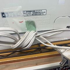 ☆中古￥17,800！Panasonic　パナソニック　6畳用2.2kwルームエアコン　家電　2018年製　CS-22HFE6-W型　【BI153】