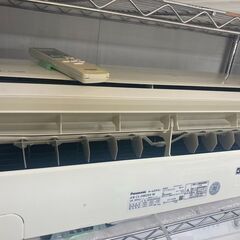 ☆中古￥17,800！Panasonic　パナソニック　10畳用2.8kwルームエアコン　家電　100V　CS-28BZE4-W型　2016年製　【BI154】
