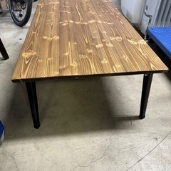 美品　ローテーブル　無垢の木　ハンドメイド