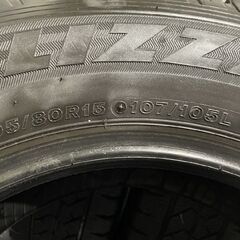 BS BRIDGESTONE BLIZZAK VL1 195/80R15 107/105L LT 15インチ 