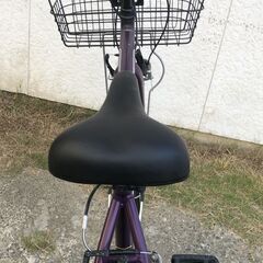 PRECISION 700C クロスバイク カゴ付き・ドロヨケ付き・LEDダイナモライト付き