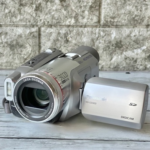 Panasonic ビデオカメラ NV-GS500-S