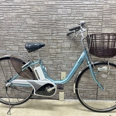 東京23区配達無料 Panasonic パナソニック ビビSX 6.6Ah電動自転車☆中古☆