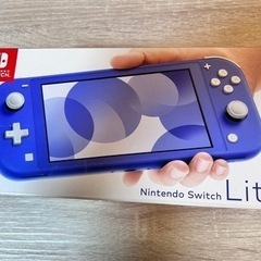『受け渡し先確定』Nintendo Switch Lite ブルー美品