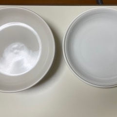 【取置き中】白　大きめ皿