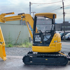 コマツ ミニユンボ PC30UU-3 油圧ショベル ゴムキャタ 倍速付き 2312