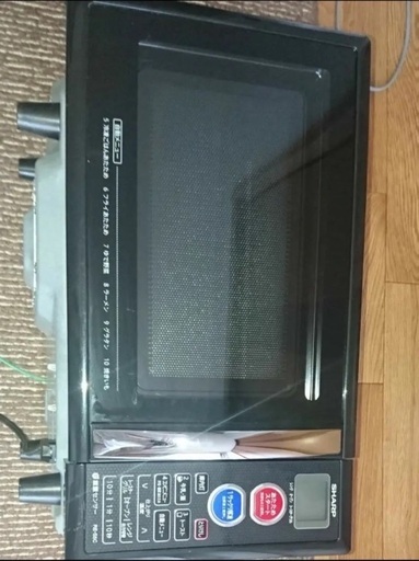 【お取引中】SHARP RE-S5C-B オーブンレンジ ブラック