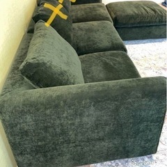 今週末引取限定価格 フランフラン18万 3人掛ソファー