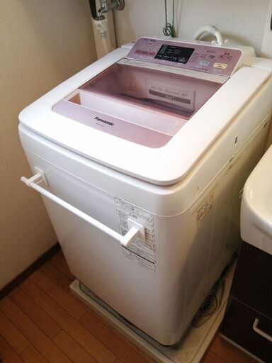 ★ Panasonic 洗濯機 8.0kg   NA-FA80H1-N ★ 2014年製 全自動洗濯機 送風 乾燥機能付き！