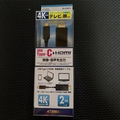 HDMI-USB変換ケーブル 2m VIS-C20HT-K(1本)