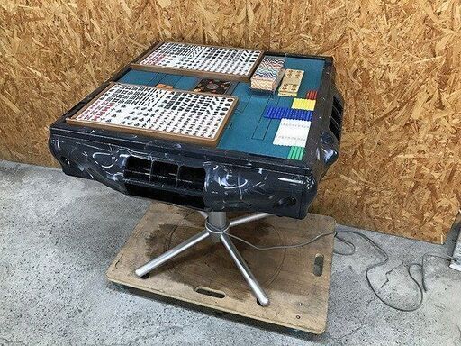 大洋技研株式会社 2019年 日本製 美品 家庭用 点数表示機能付き全自動麻雀卓アモス ヴィエラ（AMOS VIERAL） 麻雀牌2セット 点棒 チップ 付き 手渡し希望/自社配送可能（配送エリアについてお問い合わせください）