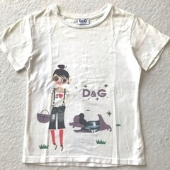 【ネット決済・配送可】【50円引可能】【激レア】D&G キッズT...