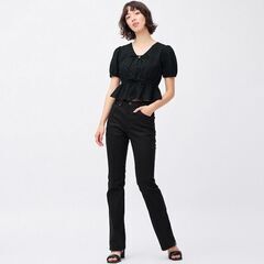 GU 黒 パンツ Mサイズ 新品 定価2990円
