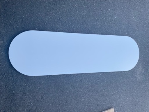 DIY！両面白ポリの突板