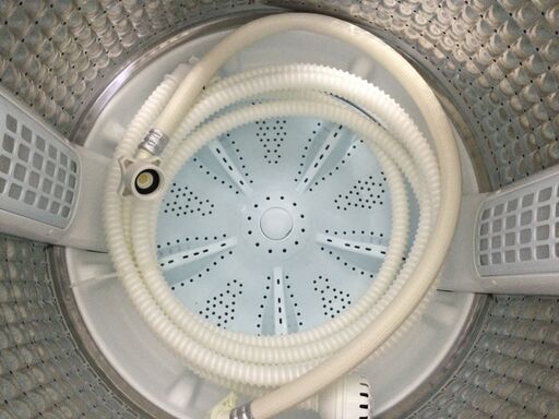 (11/5受渡済)JT7460【AQUA/アクア 7.0㎏洗濯機】美品 2022年製 AQW-V7M 家電 洗濯 全自動洗濯機 簡易乾燥付