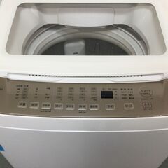 11/17受渡済)JT7544【YAMADA/ヤマダ 8.0㎏洗濯機】2020年製 YWM-TV80G1