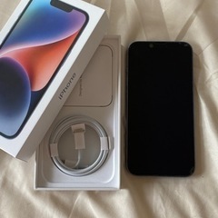 10月22日削除アップル iPhone14 128GB ブルー　本体