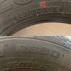 2021年製　2本　ブリヂスト　145/80R12　R680エコピア