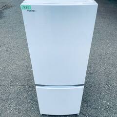 1664番 TOSHIBA✨冷凍冷蔵庫✨GR-M15BS(W)‼️