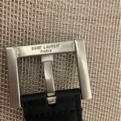 新品未使用SAINT LAURENT イブサンローラン ベルト　シルバー