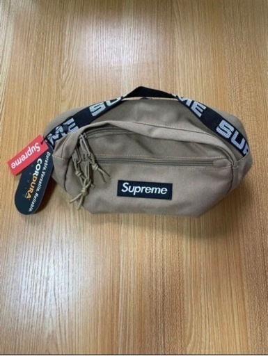 新品未使用　supreme  希少モデル タン 18ss Waist Bag