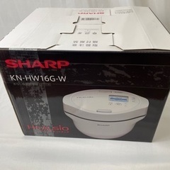 未使用SHARP KN-HW16G-W WHITE