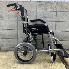 【ネット決済・配送可】車椅子　介助式エルゴライト