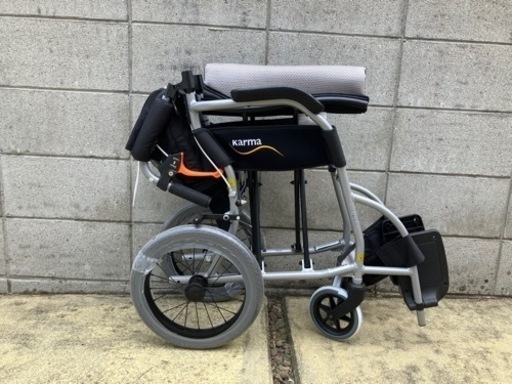 介助式車いす 超軽量コンパクト NAH-L7α ノーパンクタイヤ 車イス 車椅子