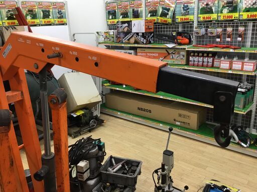 【エコツール半田店】OMA エンジンクレーン 590B【愛知県/名古屋市/知立市/半田市/岡崎市/工具】 【ITZ0WNTN0NO5】★ 出張買取 も好評受付中！ エコツール半田店】OMA エンジンクレーン 590B【愛知県/名古屋市/知立