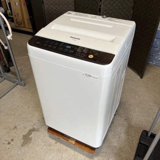 ☆激安6.0kg洗い!!☆ Panasonic 全自動電気洗濯機 NA-F60PB9 2016年