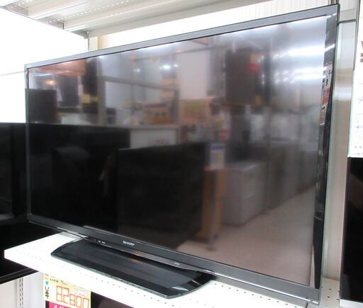 SHARP/シャープ 46インチ ワイドカラー液晶テレビ 2014年製 LC-46W10 リモコン付【ユーズドユーズ名古屋天白店】JO0030