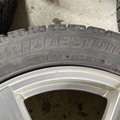 【TH-027】wedsホイール+ブリジストンタイヤセット☆215/50R17☆17x7J 5穴/50/PCD114.3