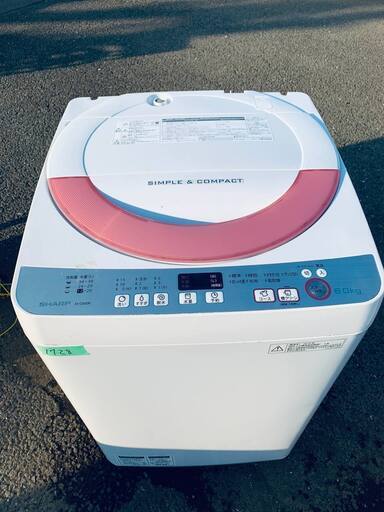 1728番 SHARP✨電気洗濯機✨ES-GE60R-P‼️