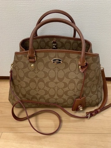 値下げしました!!極美品 COACH シグネチャー 2way ハンドバッグ