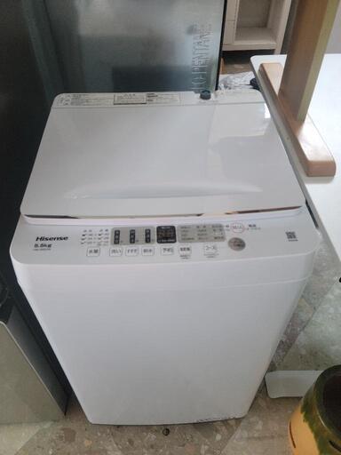 2023年製　Hisense　ハイセンス　5.5kg洗濯機　HW-55E2W　中古　リサイクルショップ宮崎屋住吉店23.9.30K