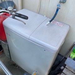【決まりました！】二槽式洗濯機