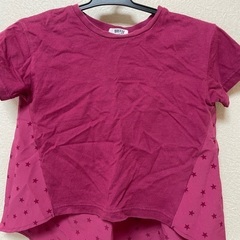 BLEEZE Tシャツ　ピンク 星