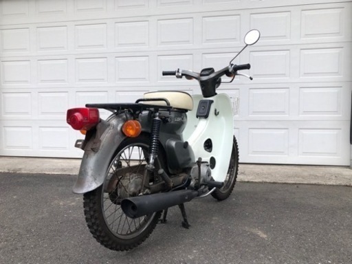 ホンダ スーパーカブ90 HA02 かもめハンドル、クジラエンジン、水中メガネ