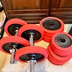 【ネット決済】値下げしました！【美品】可変式ダンベル60kg