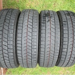 中古スタッドレスタイヤ★BRIDGESTONE BLIZZAK VRX3◆155/65R14◆アルミホイー ルセット