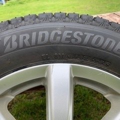 中古スタッドレスタイヤ★BRIDGESTONE BLIZZAK VRX3◆155/65R14◆アルミホイー ルセット