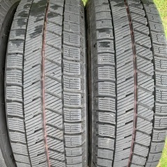 中古スタッドレスタイヤ★BRIDGESTONE BLIZZAK VRX3◆155/65R14◆アルミホイー ルセット2