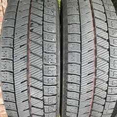 中古スタッドレスタイヤ★BRIDGESTONE BLIZZAK VRX3◆155/65R14◆アルミホイー ルセット2