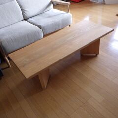 木製　センターテーブル　ローテーブル