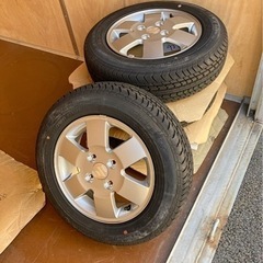 アルミタイヤ１台分新品(新品ナット付き)