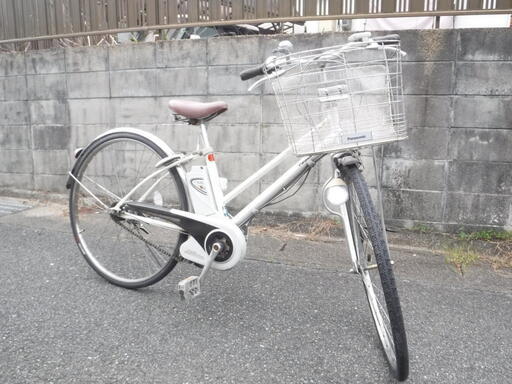 実動 Panasonic 電動アシスト自転車 27インチ