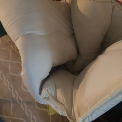 ニトリの敷布団　　　かけしきふわふわかばー枕あり